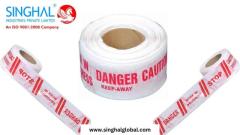 Can danger tape rolls be used outdoors?