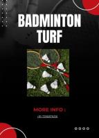 Best Badminton Turf for Courts - Durable & Reliable