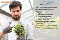 Unlock Your B.Sc. (Hons) in Horticulture at Mangalayatan University