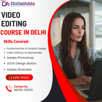 Video Editing and Graphics Designing Course in Delhi