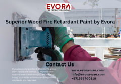 Superior Wood Fire Retardant Paint by Evora