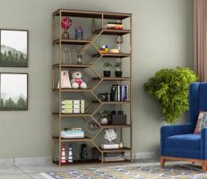 Buy Sawyer Book Shelf - Walnut Finish