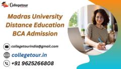 Madras University Distance Education BCA Admission