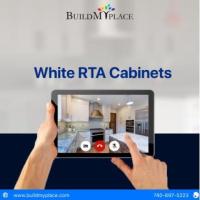 Functional and Stylish White RTA Cabinets