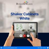 Brighten Spaces with Shaker Cabinets White