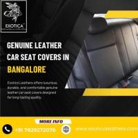 Genuine leather car seat covers in Bangalore | Genuine leather car seat covers