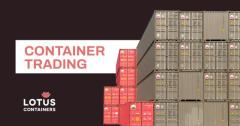 Shipping containers trading | LOTUS Containers