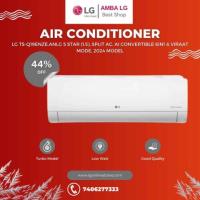 LG TS-Q19ENZE 5 Star 1.5 Ton Split AC, AI convertible 6-in-1