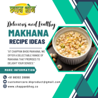 Delicious and Healthy Makhana Recipe Ideas | Chappan Bhog Makhana