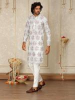 Shop On-Trend Embroidered Kurta Sets for Men