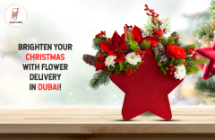 Effortless Christmas Flower Delivery in Dubai – Straight to Your Door 