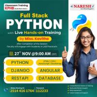 Join our Full Stack Python Course Training in NareshIT