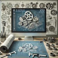 2D Autocad Mechanical Drawings Services in USA