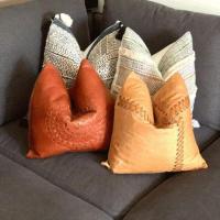 Embrace the Classic Beauty of Leather Cushions