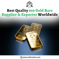 Best Quality 999 Gold Bars Supplier & Exporter Worldwide