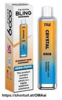 Crystal bling 6000 puffs