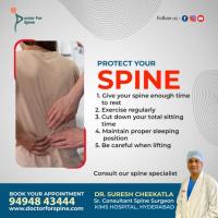 Spine surgery treatment in Hyderabad - Dr. Suresh cheekatla