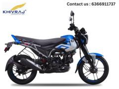 Bajaj's CNG bike makes a distinctive statement. 