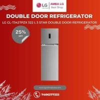 LG GL-T342TPZX.APZZEBN 322 L Double Door Refrigerator