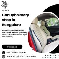 Car upholstery shop in Bangalore | Best car seat cover in Bangalore