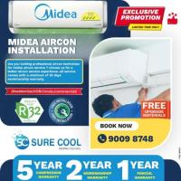 Midea Aircon Installation - Singapore