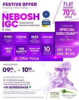 Nebosh IGC Festive Offer Awaits in Chennai