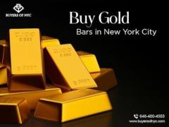 Buy Gold Bars in New York City at Buyers of NYC