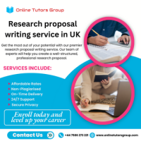 Research proposal writing service in UK