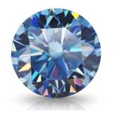 Lab Created Synthetic Blue Spinel gemstone