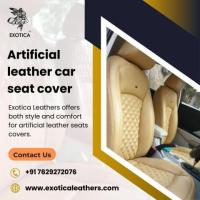 Artificial leather car seat cover | Car upholstery shop in Bangalore