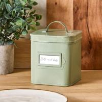 Stylish & Practical: Sage Green Kitchen Storage Caddy