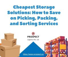 How to Save on Picking, Packing, and Sorting Services? — Prospect Logistics