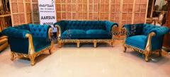 AARSUN 5 SEATER SOFA IN DUCO PAINT