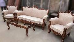 AARSUN CLASSICAL SOFA SET DESIGN IN ROSE WOOD