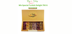 Buy Authentic Special Mix Turkish Delight 750g Online | Buy in Turkey