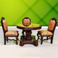 AARSUN 4 SEATER DINING IN TEAK WOOD