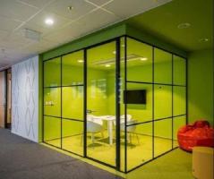 Frameless Double-Glazed Partitions Sleek Design Meets Functionality