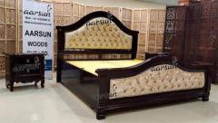 AARSUN CLASSIC BED DESIGN IN TEAK WOOD