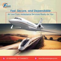 Falcon Emergency Train Ambulance Service in Nagpur provides safe transportation