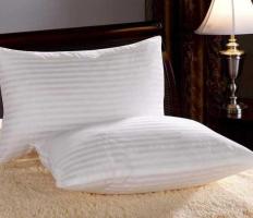 Comfortable White Pillows for Sleeping - Set of Two