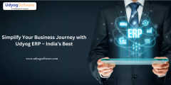 Simplify Your Business Journey with Udyog ERP — India’s Best