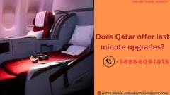 Does Qatar offer last minute upgrades?