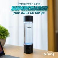 Black PIURIFY Hydrogenator Bottle – Elevate Your Hydration in Style!