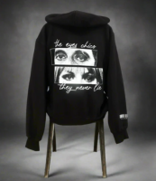 Tondra "Eyes Chico, They Never Lie" Hoodie – Bold & Iconic Statement Piece