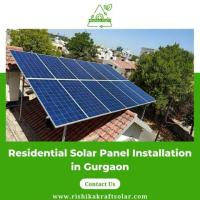 Affordable Residential Solar Panel Installation in Gurgaon with Rishika Kraft Solar