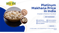 Platinum Makhana Price in India – Premium Quality at Chappan Bhog