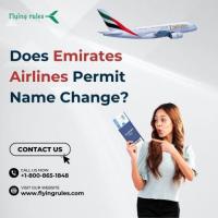 Does Emirates Airlines Permit Name Change?