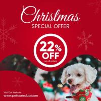 Christmas Super Sale Live! 22% OFF at PetCareClub