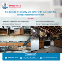 Fire Damage Restoration in Cary,Carrboro,Hillsborough,Morrisville NC