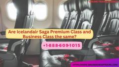 Are Icelandair Saga Premium Class and Business Class the same?